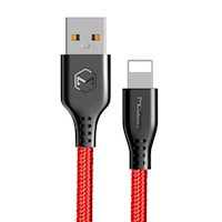 Mcdodo - Cable USB a Lightning para iPhone serie Warrior Rojo1.2m CA-5152
